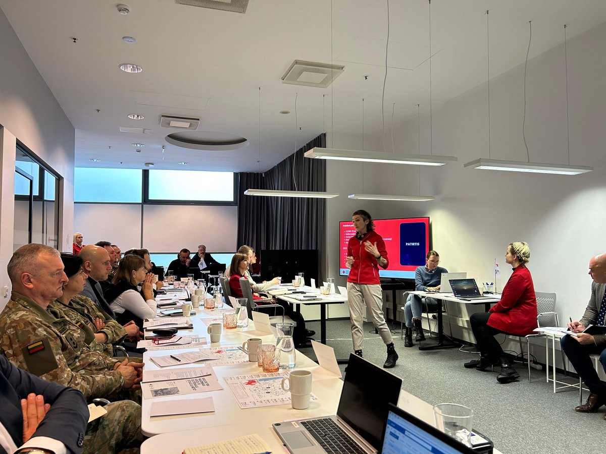 S_E_Michaud's tweet photo. Congratulations to @RedCrossLT for leading a successful multi agency preparedness exercise. It showed excellent leadership and professionnalis in anticipating the needs of communities at risk. https://t.co/fnAhd5g6PC
