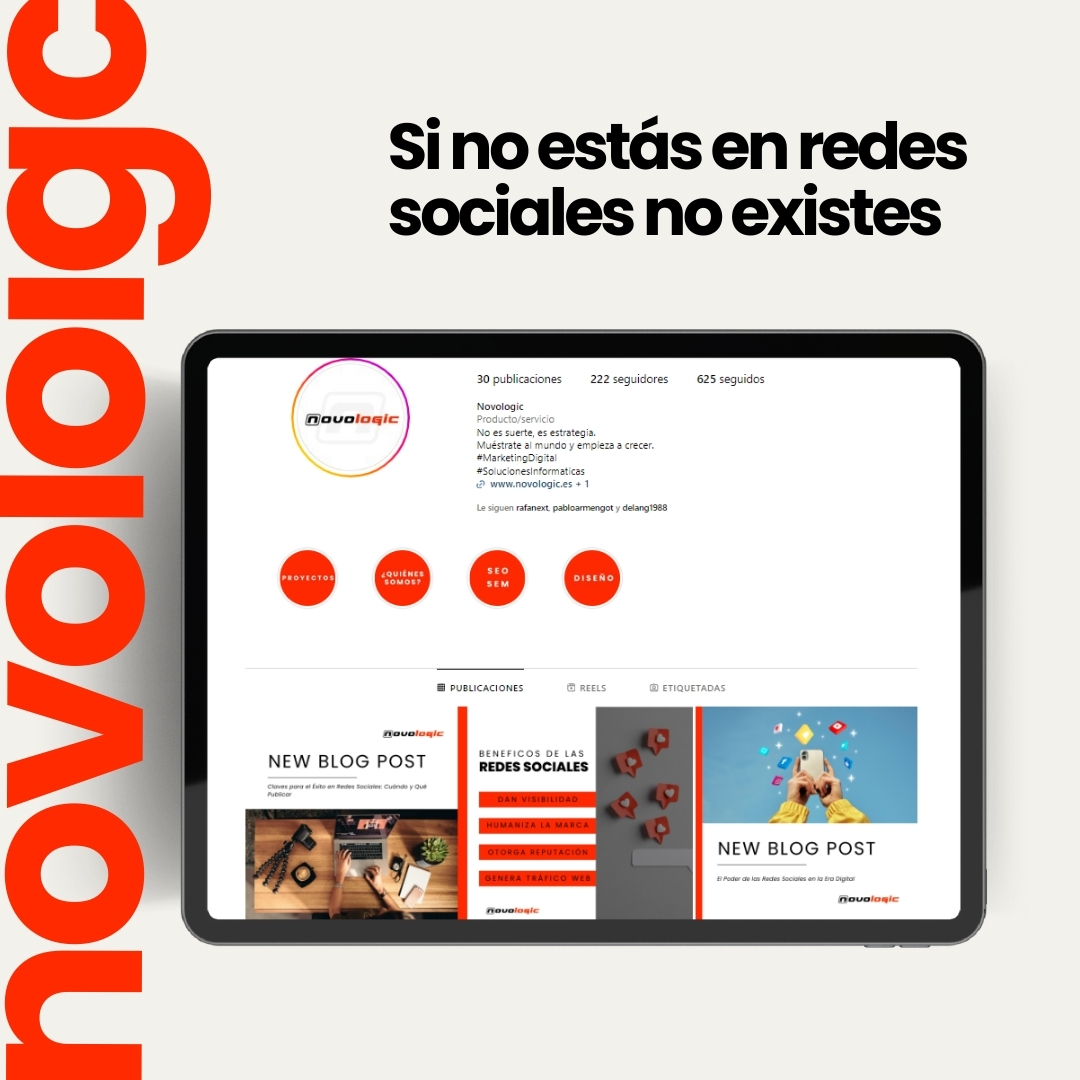 Novologic_es's tweet photo. 👉 En Novologic, sabemos que en el mundo actual, estar ausente en redes sociales significa perder oportunidades. 

¡Contáctanos para gestionar tus redes sociales! 💻✨ 

🔗 https://t.co/OAxMSHvQiA 

#PresenciaDigital #RedesSociales #ÉxitoDigital https://t.co/UIqyHf3Gyi