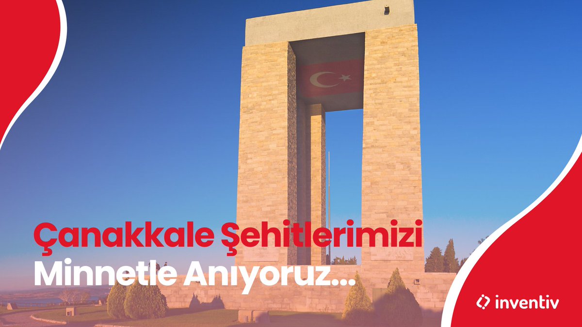 🌿 Çanakkale Şehitleri'ni Saygı ve Minnetle Anıyoruz 🌿

18 Mart Çanakkale Şehitleri'ni Anma Günü'nde, tüm şehitlerimizi saygı ve minnetle anıyoruz.

Ruhları şad olsun!
 
#inventiv #18Mart #ÇanakkaleZaferi