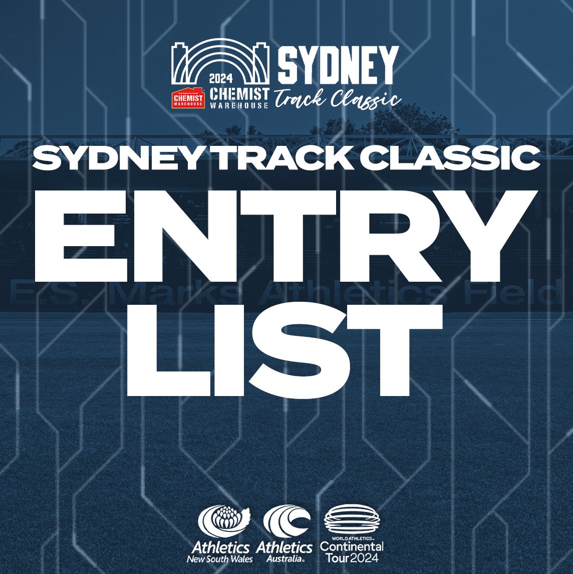 📣 Entry lists have been released 📣 Checkout who is in 👉 bit.ly/3PrAzqK Don’t forget to purchase your tickets before it’s too late 👉 bit.ly/3R1jsff **Catch public transport with travel on trains, light rail and metro included in your entry ticket.