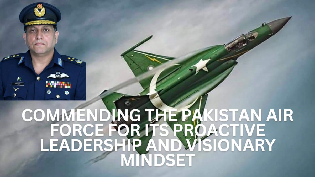 "The Pakistan Airforce exemplifies the epitome of daring leadership and strategic brilliance."
#PakistanAirForce #PAF