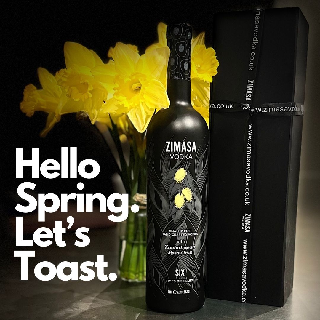 When Spring has sprung, it's time for some fun - cheers to vodka in the sun! 🌼🍸

#HelloSpring #Zimasa #ZimbabweanSpirit #ZimasaVodka #CraftSpirits #CraftedToPerfection #LoveZimasa #CraftedWithPassion #LiveZimasa #DistinctlyZimbabwean #SmoothSip #DrinkZimasa