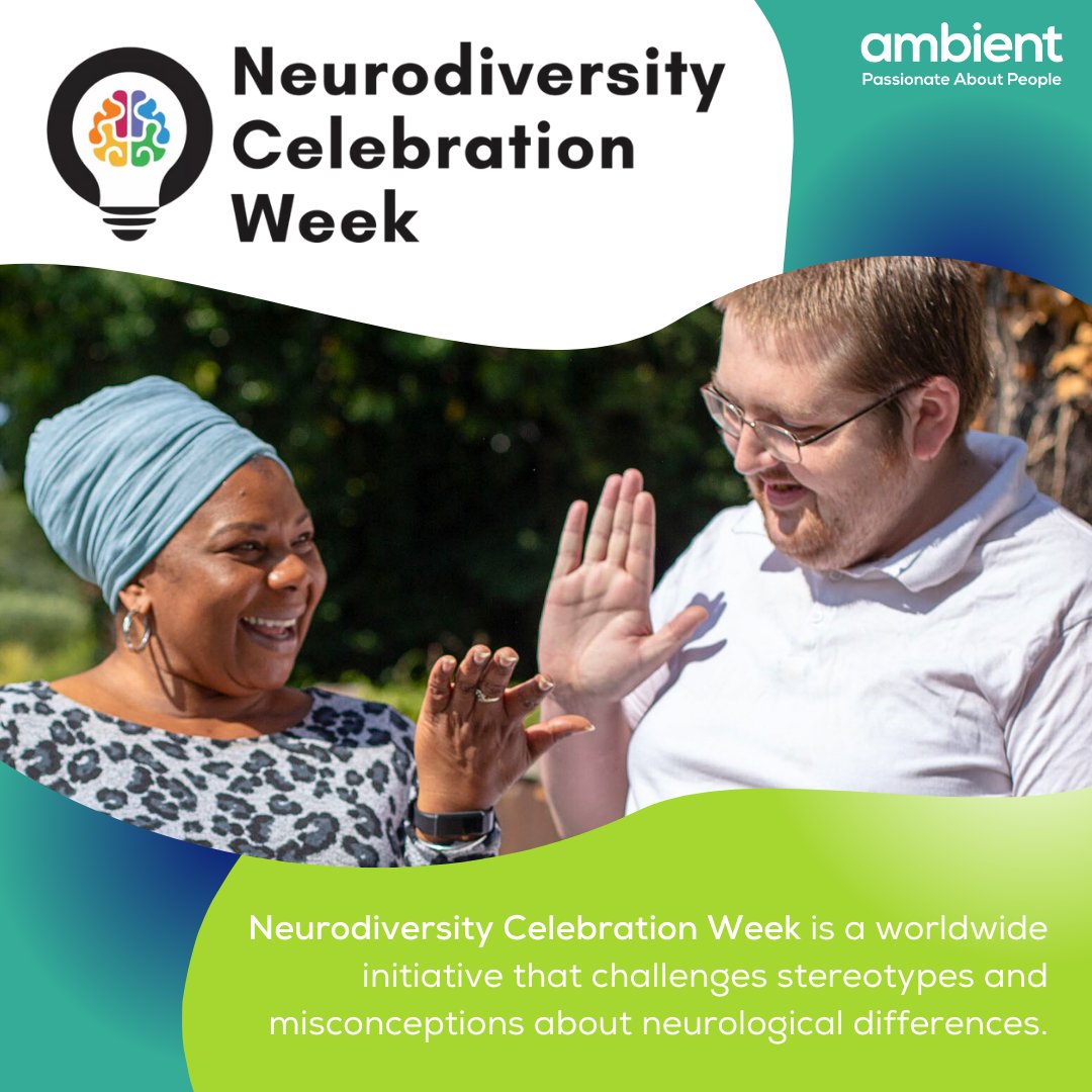 😀 It's the first day of @NCWeek! #NeurodiversityCelebrationWeek2024 ➡️ Register for free online events throughout the week: neurodiversityweek.com