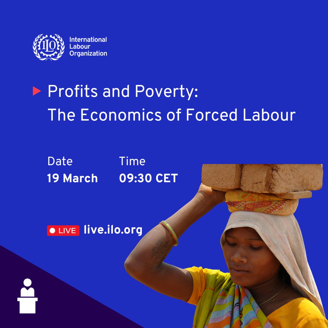 28 million people are victims of #ForcedLabour. Join us as we launch a new report uncovering the profits and poverty entwined in forced labour. Together, we can make a difference! ➡️ow.ly/CERL50QS7al #EndForcedLabour