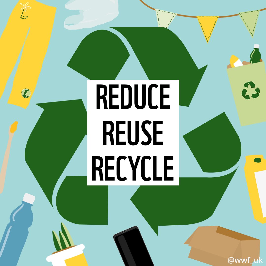 Spread the word this #GlobalRecyclingDay. ♻️ Reducing, reusing AND recycling your waste is just ONE of the ways you can help to minimise your footprint. Discover more ways to help our planet. 👉 brnw.ch/21wHXSs