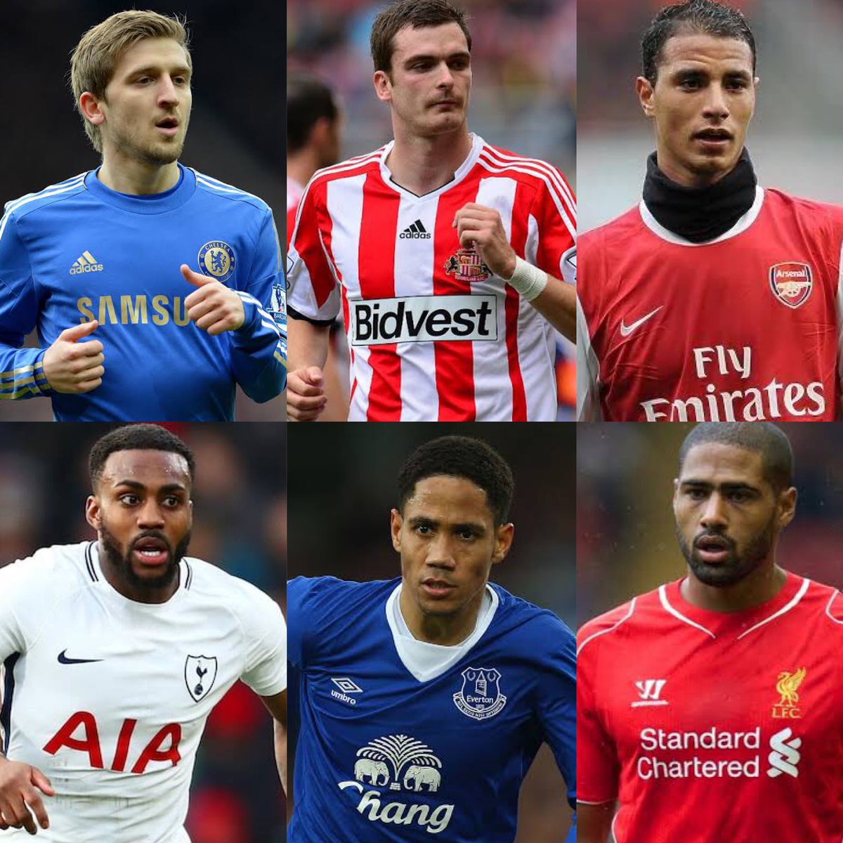 Sire_Gift's tweet photo. Let's test your football knowledge. 

Can you name all these former EPL players? https://t.co/Mj68tmYOuL