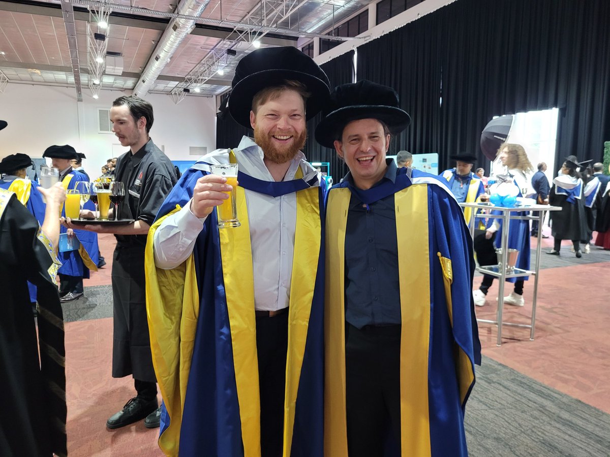 Graduation Day @UniCanberra @UCSciTech and there are a special bunch of Doctors in the house. @UC_CAWS @UC_CCEG @ProfRossatUC @j9deakin