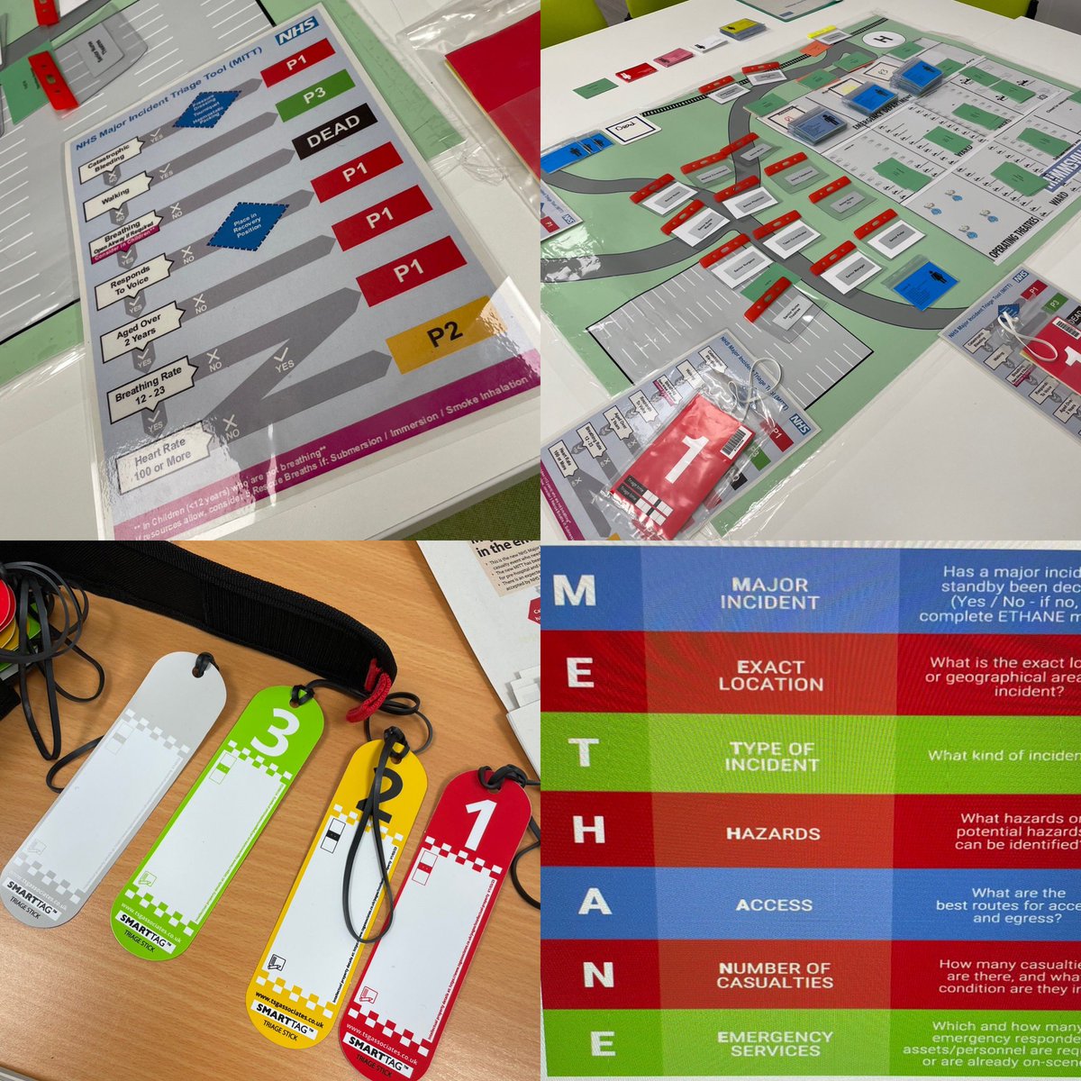 whurst's tweet photo. Brilliant 2days teaching HMIMMS @bedfordhospital sharing learning improving emergency response to major incidents @_ALSG_ @plattoni @K80FloNHS #embeddingMITT #tensecondtriage @TSGAssociates https://t.co/KFK442hAwc