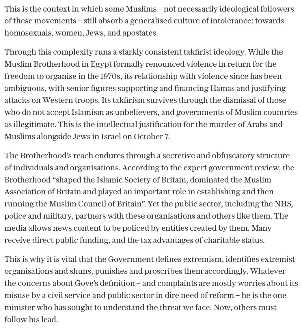 Politicians and those in positions of authority need - before it's too late - to learn to understand the Islamist threat. This is where to start. My column today: telegraph.co.uk/news/2024/03/1…