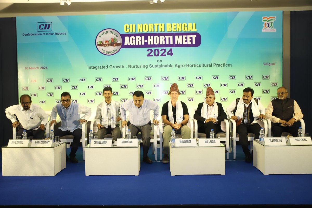 CII North Bengal's Agri-Horti Meet 2024 united experts to drive sustainable growth in the region. Discussions ranged from innovative practices to policy frameworks, aiming at fostering growth and resilience. #AgriHorti #SustainableGrowth #CIINORTHBENGAL
