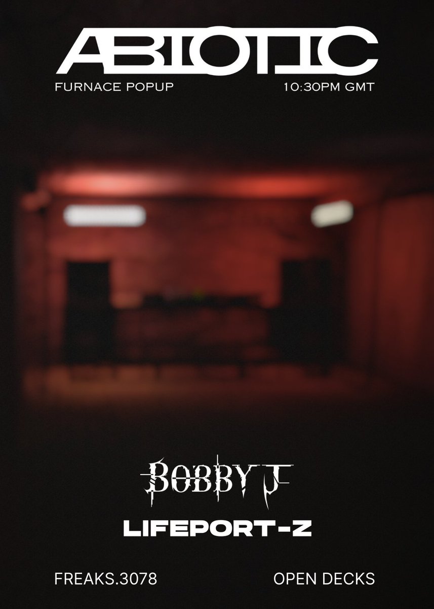 Popup tonight in a hidden basement.
I don't know why its rather hot in here.

@DJBobbyJVR 
@Lifeportz 

vrc.group/FREAKS.3078