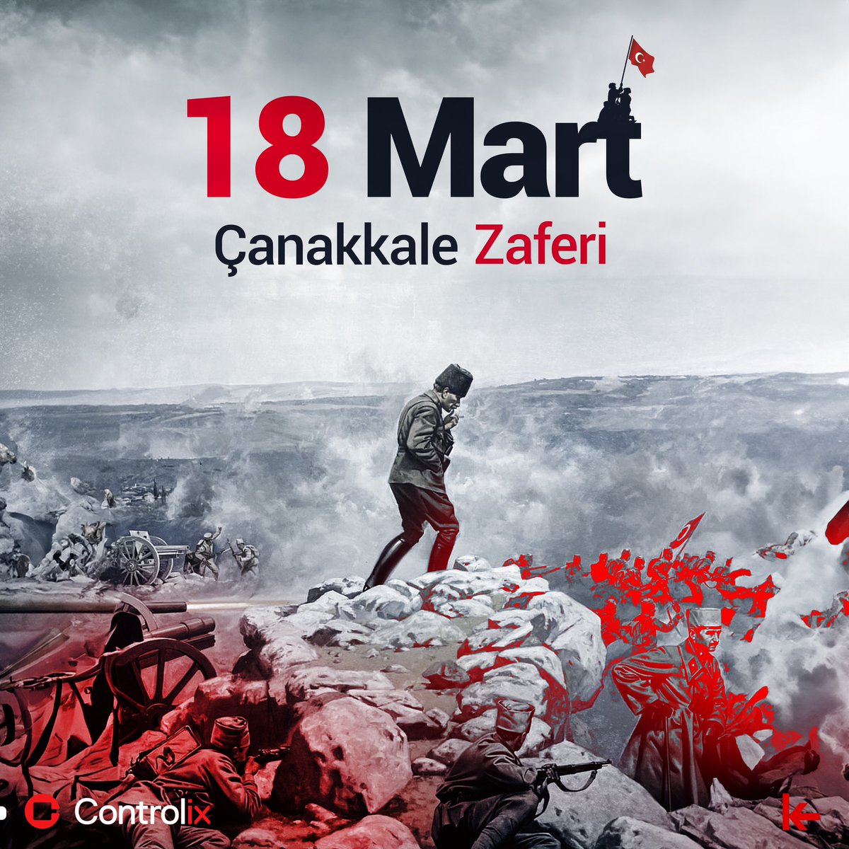 18 Mart Çanakkale Zaferi’nin 109. yıl dönümünde, başta Ulu Önderimiz Mustafa Kemal Atatürk olmak üzere sarsılmaz bir cesaret ve fedakârlık sergileyen şehitlerimizi anıyoruz ve miraslarını minnet ve gururla onurlandırıyoruz.