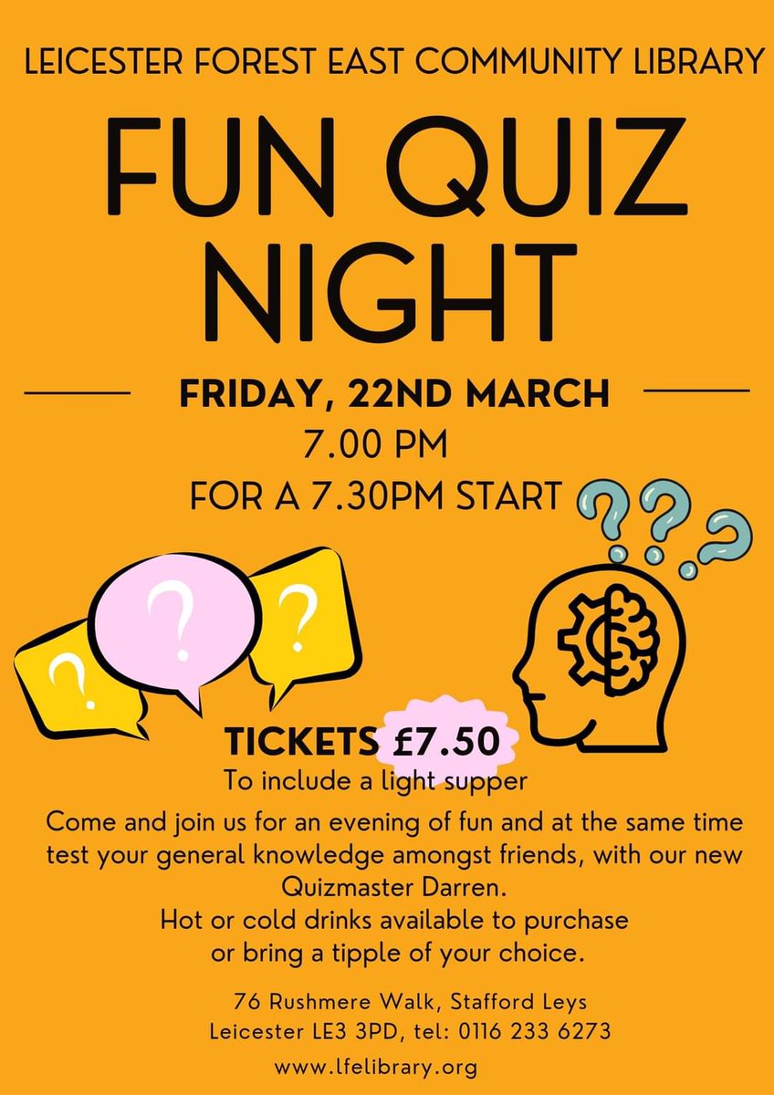 LFECommLibrary's tweet image. Get your tickets by Wednesday.  Support your local library. Staffed by volunteers and funded by the community