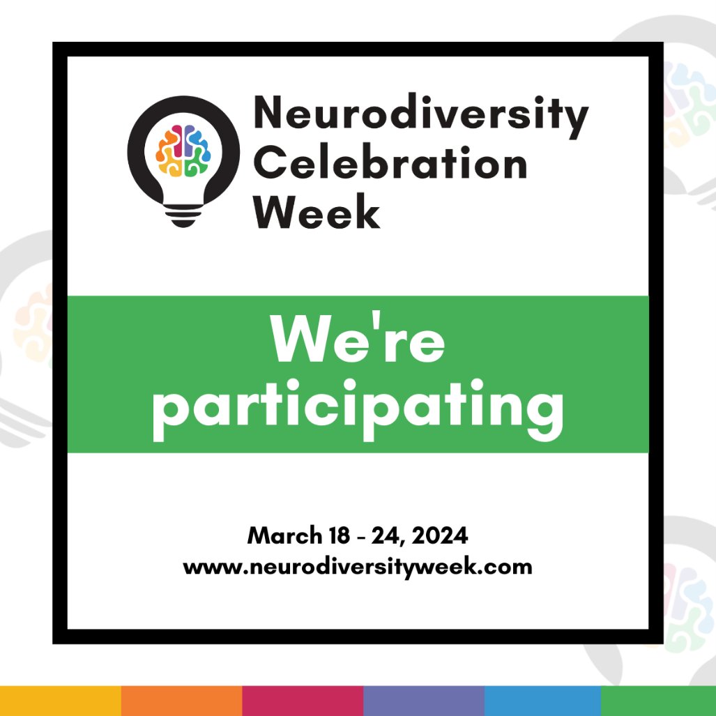 AWP are participating in Neurodiversity Celebration Week. We will be celebrating thinking differently and challenging misconceptions throughout the office this week.
