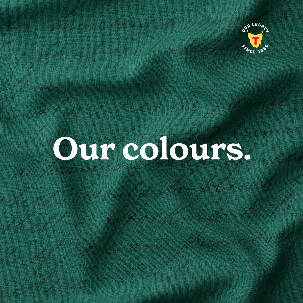 A few words on the choice of colours for the Tasmania Football Club. 

Keen footy fans will know our state teams have been wearing these for over a century. And some may have expected a new direction with the launch of an all-new Club identity, which is hardly unreasonable.