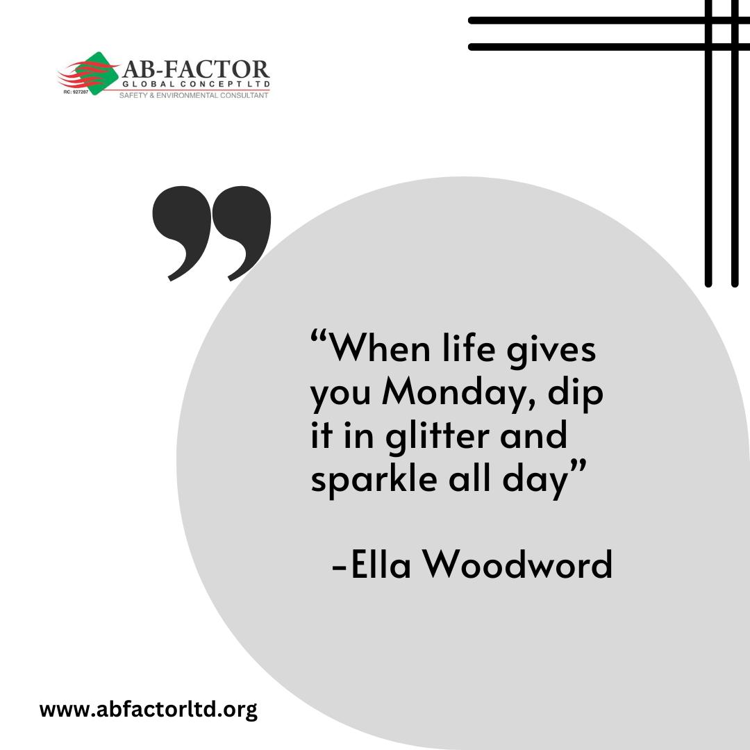 abfactorltd's tweet photo. Believe in Monday, like you have believe in yourself. Have a great week ahead!

Registration for HSE Training is still ongoing.
Click the link in the bio to register.

#abfactormonday #hsemonday #motivationalmonday #abfactortraining #hsetraining https://t.co/WO6yj8jF26