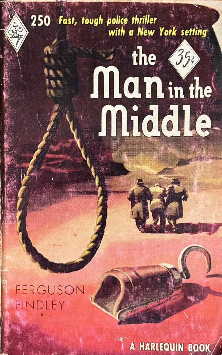 wilsongullis's tweet photo. The Man In The Middle by Ferguson Findley (Harlequin 250, October 1953). #TheManInTheMiddle #FergusonFindley #1950s #HarlequinBooks #book #books #vintage #Paperback #crime #mystery #thrillerbooks #thriller #thrillers #mysterybooks https://t.co/Yz0qV1eyR2