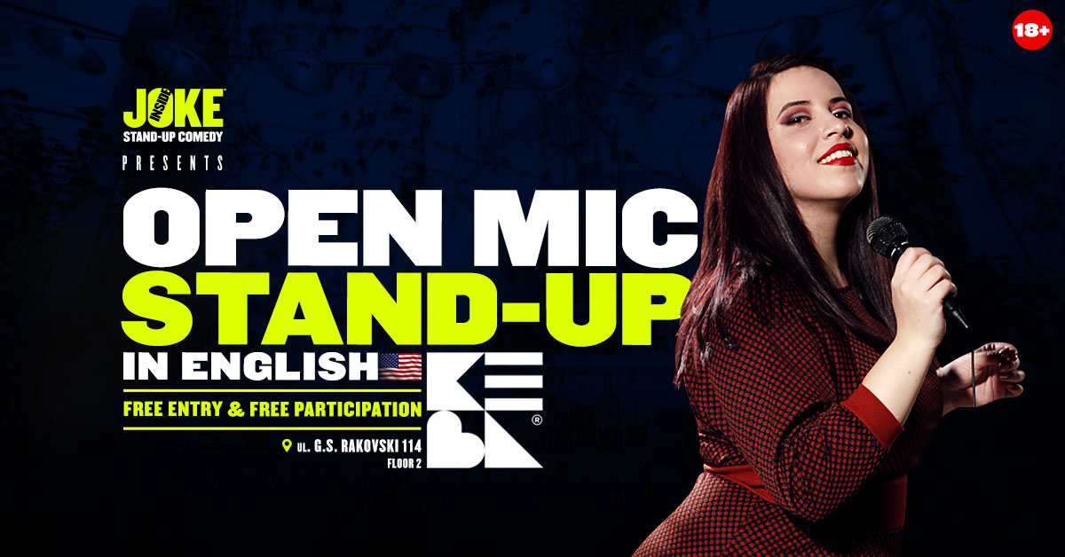 Monday night means new stand-up comedy bits in English at KEVA😂🌍🎤

👉21:00 // Free entry // Only 18yo allowed