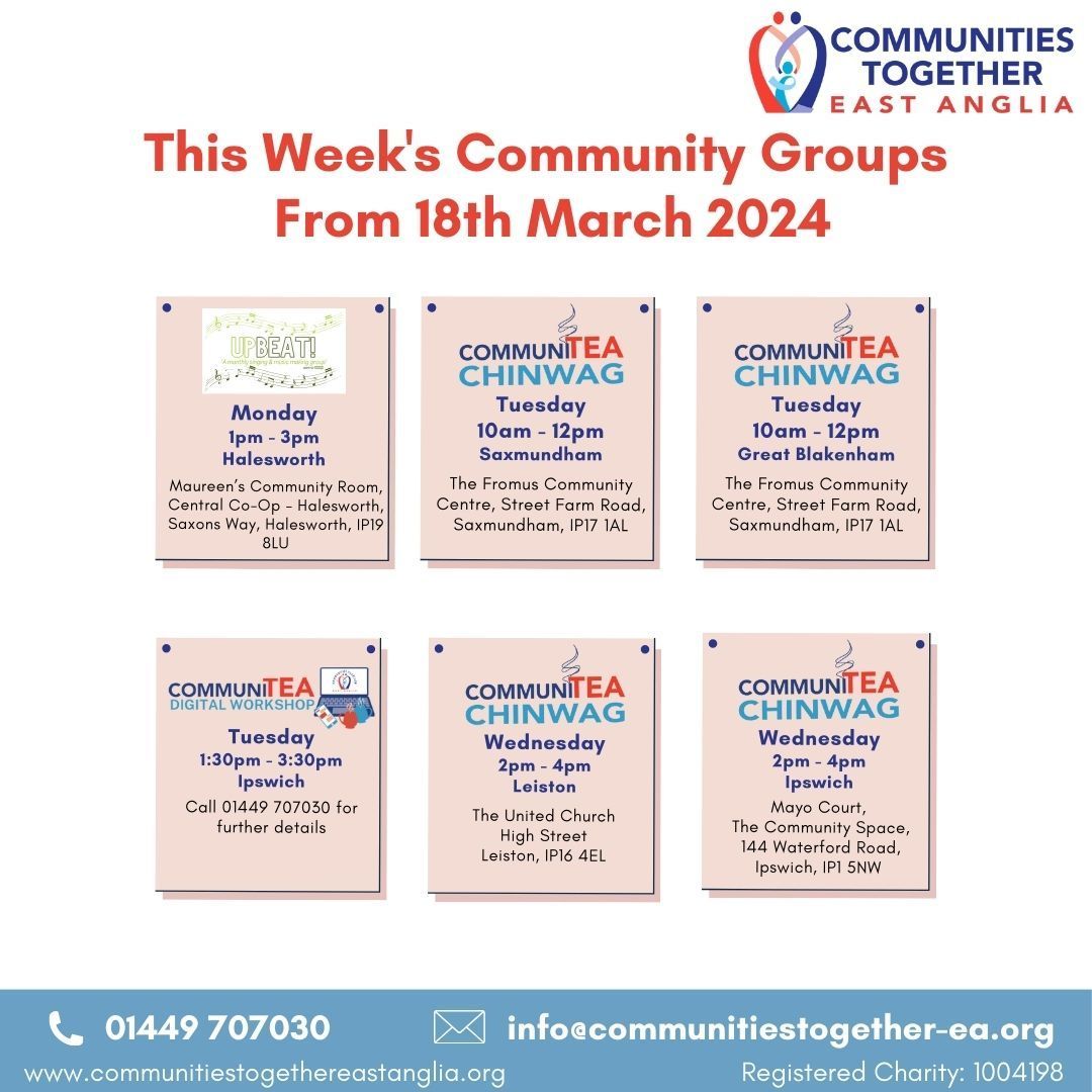 Communities Together East Anglia tweet media