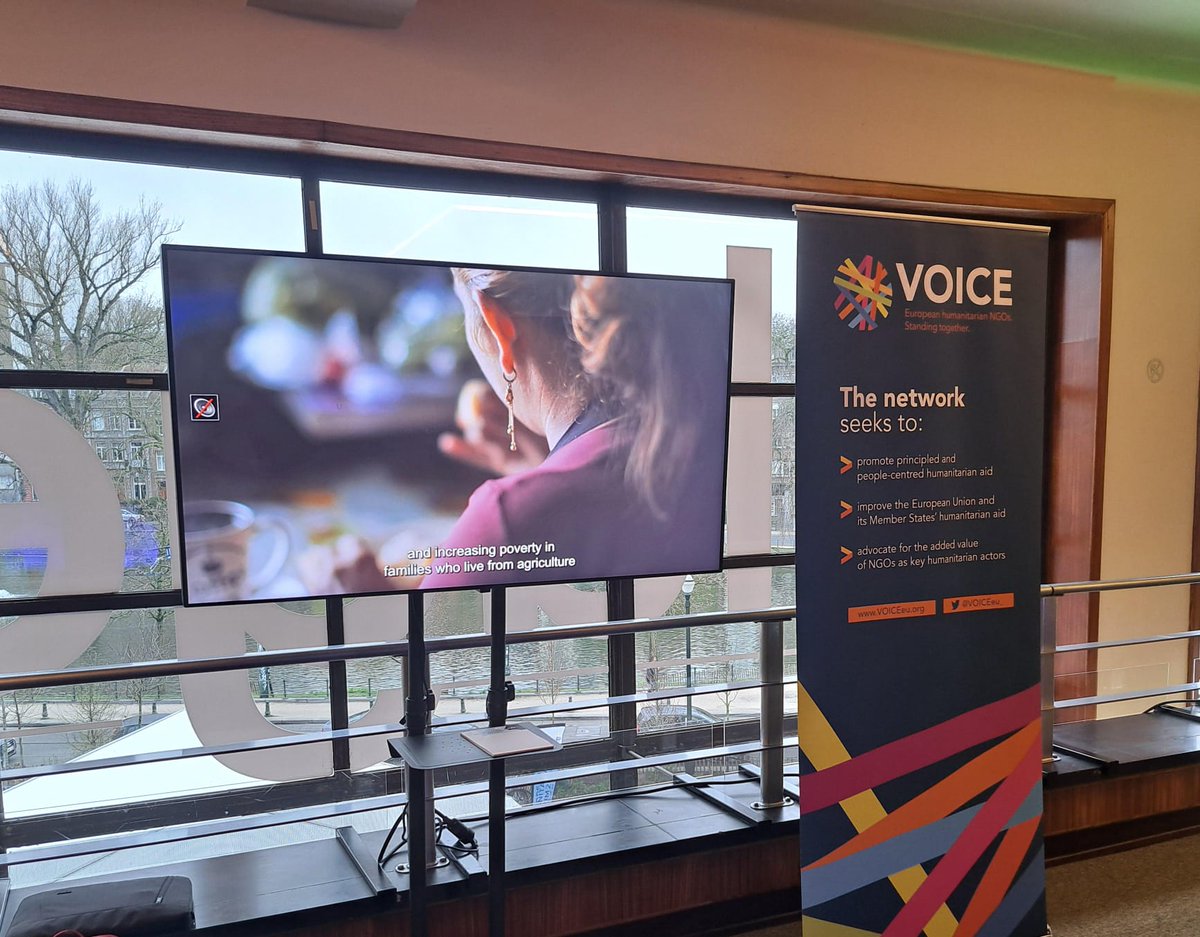 📢Why does the humanitarian crisis in #ElSalvador remain out of the global spotlight? Today we launch the #VOICE Video Series 'From neglect to awareness! Uncovering humanitarian crises' at the #EHF2024. Don't miss it!