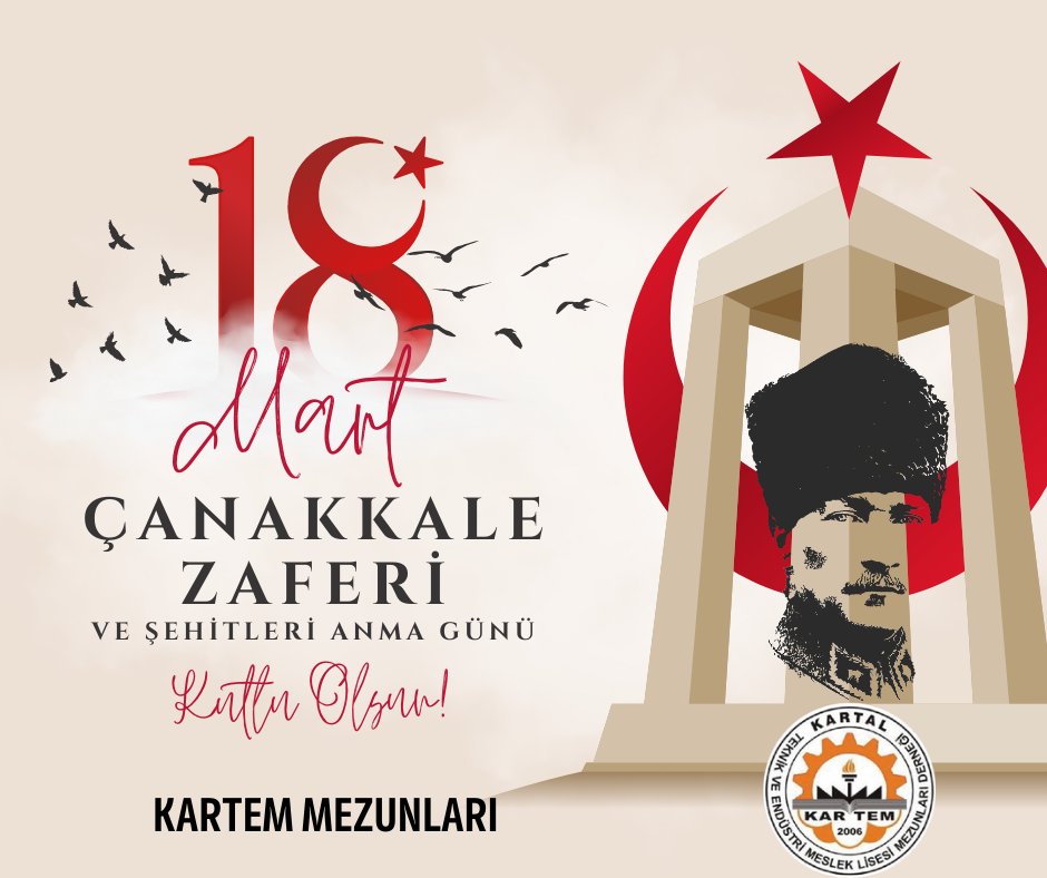 Çanakkale Zaferi, vatanseverlik, fedakârlık, cesaret gibi yüksek faziletlerin kahramanca sergilendiği bir destandır. Milletimizin bu onurlu Çanakkale Zaferini başta Gazi Mustafa Kemal Atatürk olmak üzere tüm şehitlerimizi ve gazilerimizi saygıyla, minnetle ve rahmetle anıyoruz