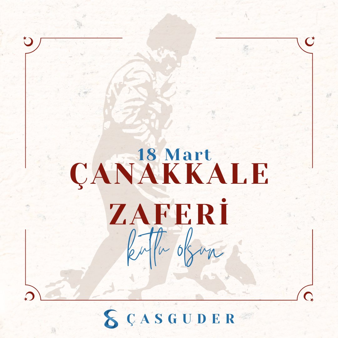 Başta Gazi Mustafa Kemal Atatürk ve aziz şehitlerimizi rahmet, minnet ve saygıyla anıyoruz.
Zaferimizin 109. Yıldönümü kutlu olsun.
#CanakkaleGecilmez #Canakkalezaferi #18MartCanakkaleDenizZaferi <a href="/kamu_uzmanlari/">Kamu Uzmanları Platformu</a> #ÇASGUDER