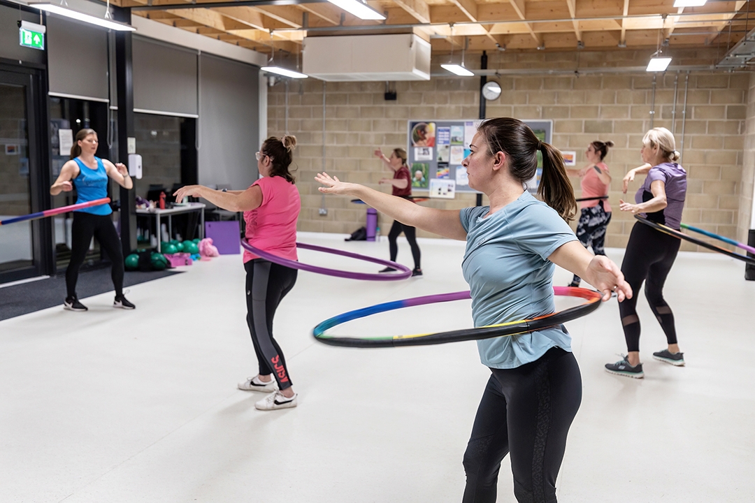 There are a range of community fitness classes at the Pavilion each week including Power Hoop. There is something for everyone to join! Head over to alconbury-weald.co.uk/whats-on to check out the weekly activities 💪 #AlconburyWeald #Fitness