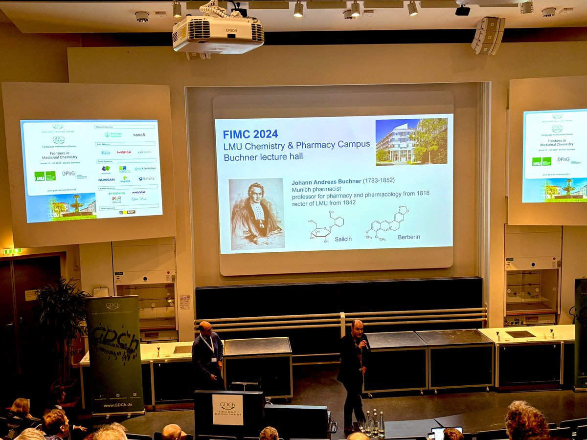 We’re here at @LMU_Muenchen for the @GDCh_aktuell Frontiers in Medicinal Chemistry 2024! With prizes sponsored by @ChemEurope & Archiv der Pharmazie. If you’re here, chat with our EiC David Peralta to discuss your poster, manuscript ideas, or workshop opportunities! #FIMC2024