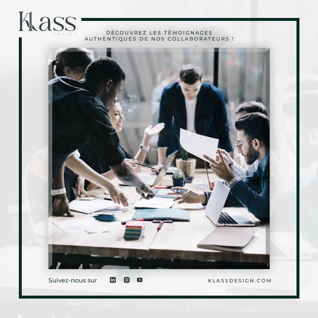 Klass_Design1's tweet image. Explorez les récits inspirants de nos #collaborateurs chez #KlassDesign ! Visitez notre site pour découvrir comment notre équipe transforme les idées en réalisations exceptionnelles ! 💬✨🌐 klass-design.fr/nos-collaborat…