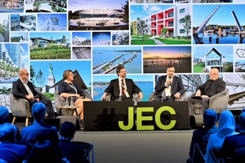 EuCIA took part in the @JECComposites Summit on #Building & #Infrastructure in Paris. With the theme #Composites: Shaping the Future of Low Carbon #Construction, the event aimed to raise awareness of the benefits of composites in construction projects. 👉tinyurl.com/yvva9ts3