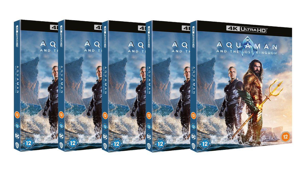 Competition time! 🔱 To mark today's physical release of #Aquaman And The Lost Kingdom, we have 5x 4K UHD copies of DC's latest aquatic adventure to give away.

To enter, simply follow us and repost this. UK only. We'll pick winners tomorrow. Good luck!