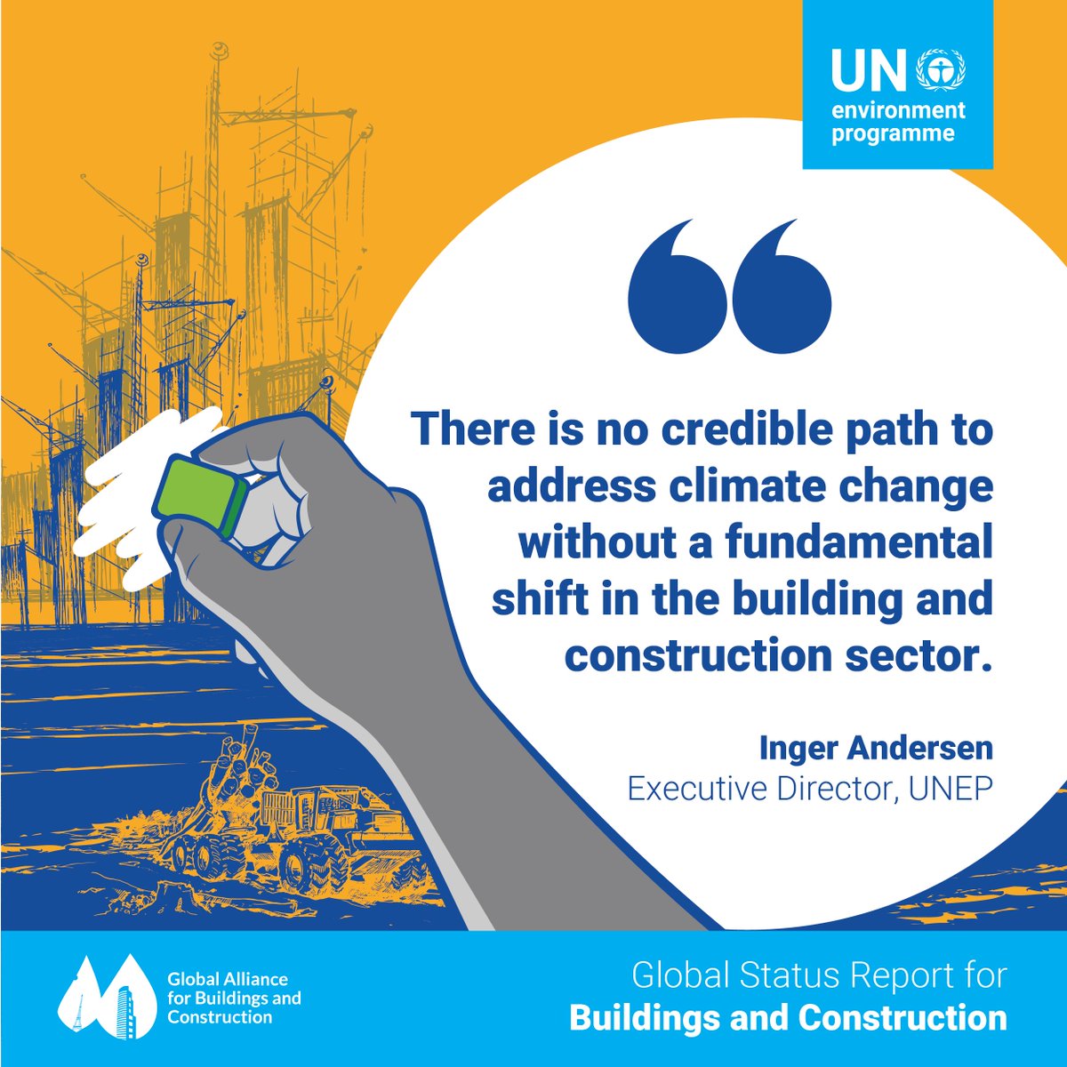 🏡🏗 Growing global buildings and construction emissions 🏭📈 and slowing investments 💰 and policy 📄 efforts highlight that we are NOT on track.

Read the latest #BuildingsGSR 👉 globalabc.org/our-work/track…

#BuildforClimate