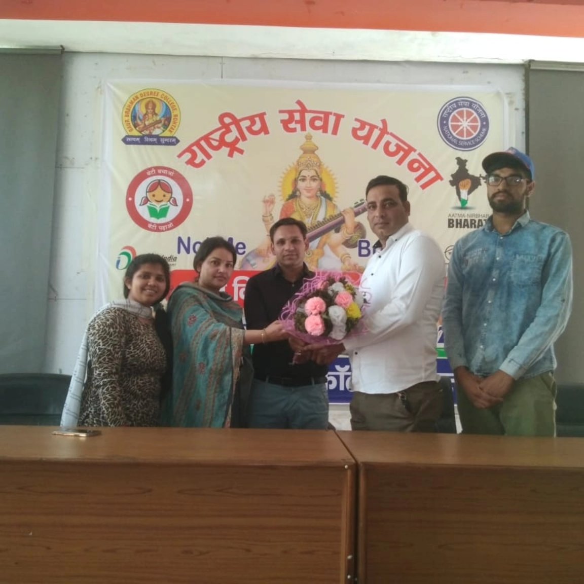 CyberCrimeRTK's tweet photo. #cyberawareness 
Cyber Awareness Program at God Brahman College Rohtak https://t.co/il7GwWqsZ6