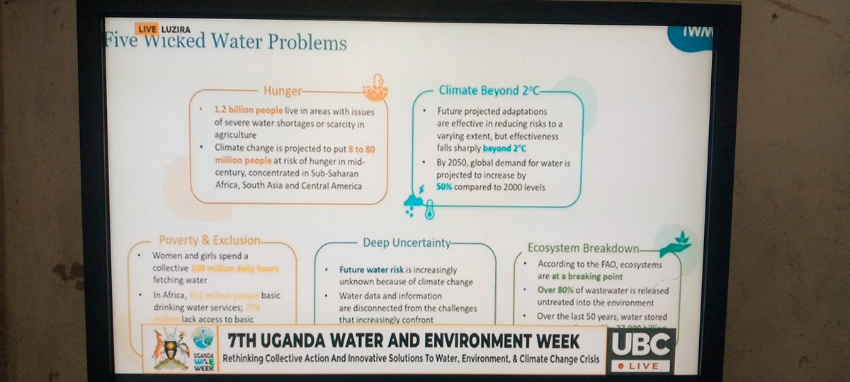 IntegratedOrg's tweet image. 7th Uganda water and environment week
