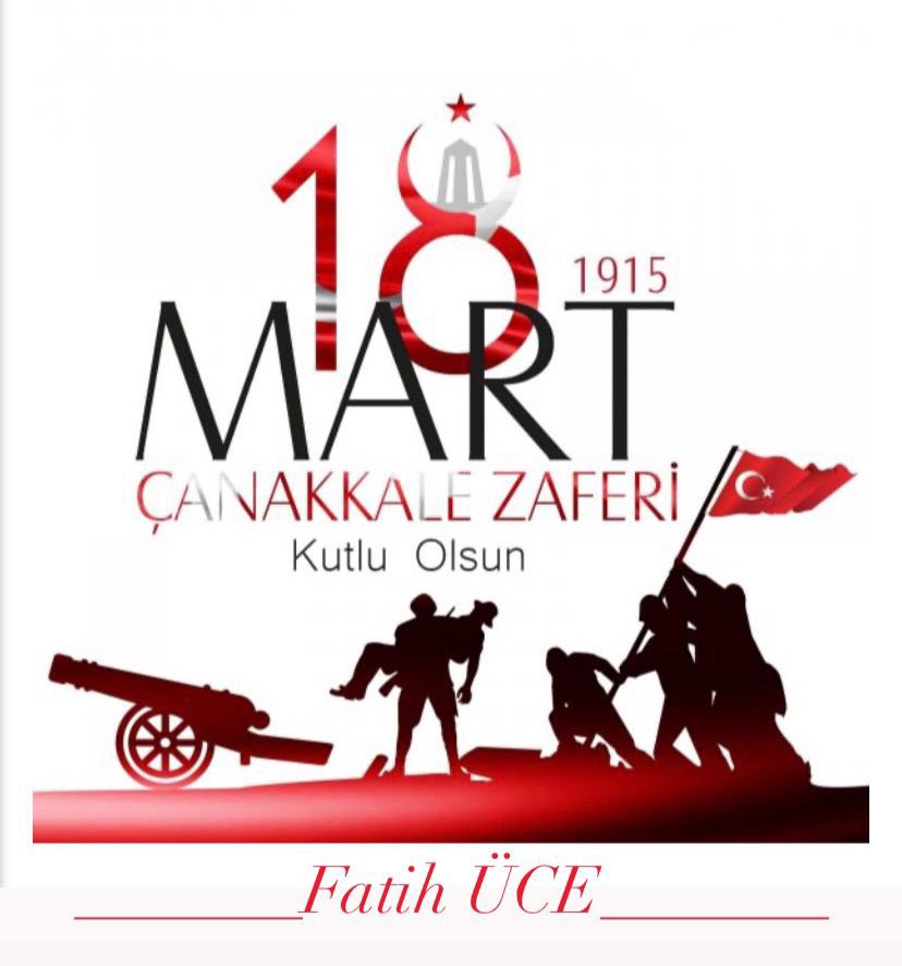 #18Mart1915 
Çanakkale Zaferi'nin 109. yil dönümünde, kahraman şehitlerimizi rahmetle ve şükranla anyorum..