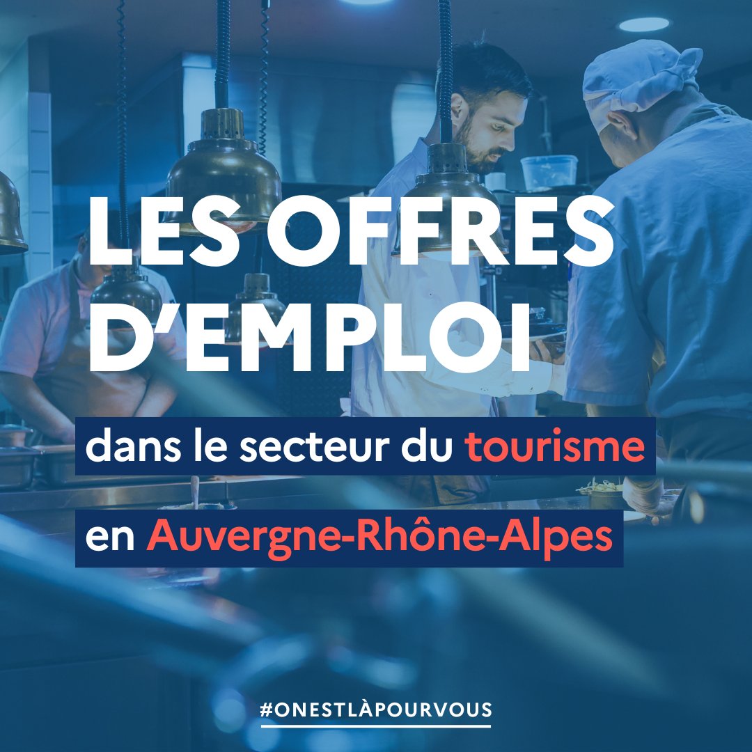 📢 Le secteur du #toursime recrute en #AuvergneRhôneAlpes ! +21 000 offres d'emploi à pourvoir 👉 candidat.francetravail.fr/offres/recherc… #OnEstLàPourVous #AvecFranceTravail #SemaineTourisme #Tourisme #LeTourismeRecrute