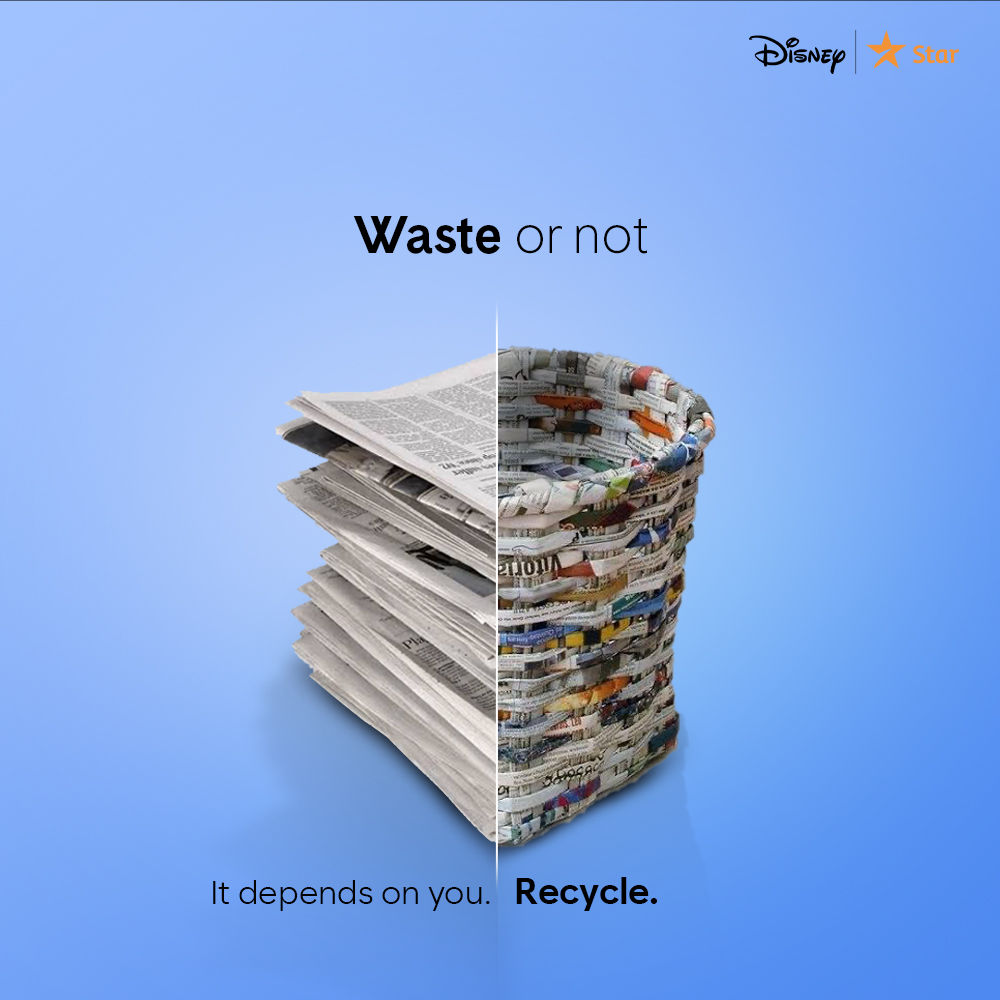 A world where waste turns into a resource isn’t hard to imagine. All it takes is a small act from you. #GlobalRecyclingDay #DisneyStar