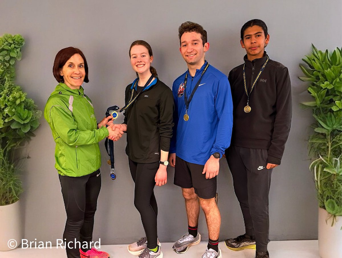 Congrats to these speedy young runners#MiramichiRiverRunners   
St.Patrick’s Day 5k🍀
⁦@nb_docs⁩
#SmallStridesHealthyLives