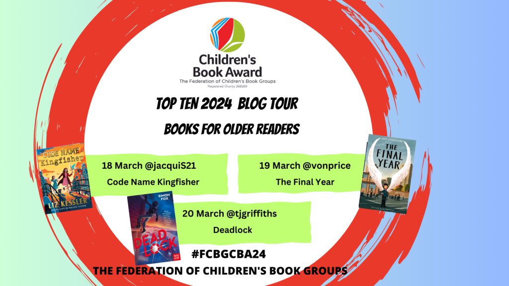 Welcome to my stop on the #FCBGCBA24 blogtour. Today I’m thrilled to welcome author @lizkesslerbooks to share a blog post on her nominated book, #CodeNameKingfisher @FCBGNews worldssmallestlibrary.wordpress.com/2024/03/18/202…