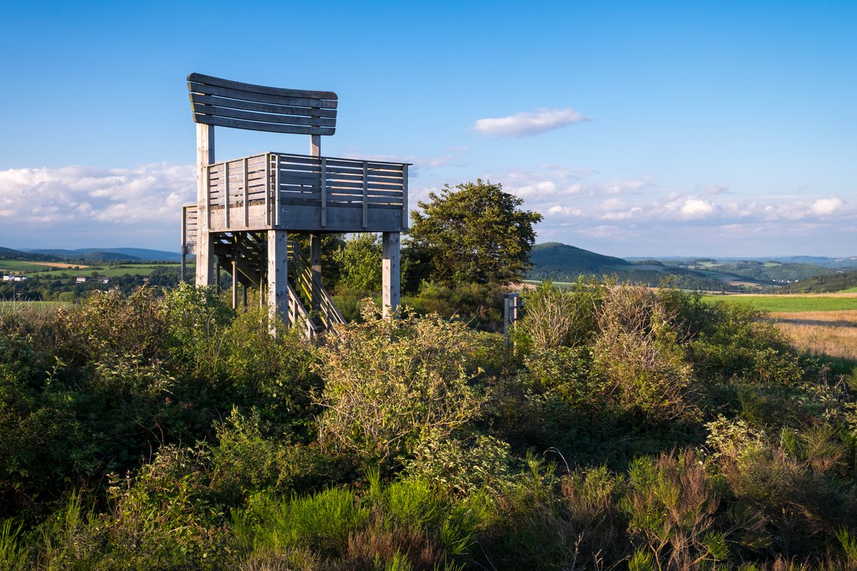deinsauerland's tweet image. Wart ihr schon einmal am #Sauerland-Stabil-Stuhl bei #Hallenberg? Dieser einzigartige #Aussichtsturm befindet sich direkt am #Fernwanderweg #SauerlandHöhenflug und bietet eine traumhafte #Aussicht über den östlichen Teil des Sauerlands.

Foto: Ferienwelt #Winterberg