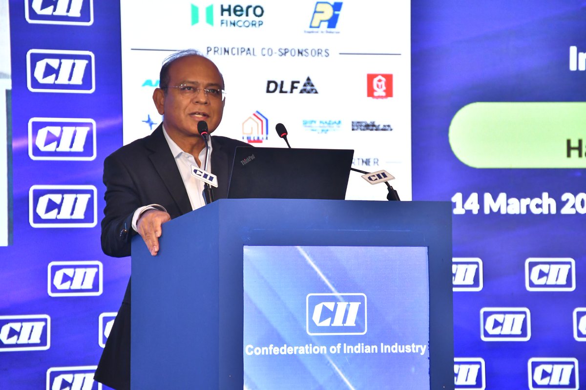 Mr. @vinodsood, MD, @hsccorp, was invited as an eminent speaker at @FollowCII’s #GrowthSummit at The Leela Ambience, Gurugram. He moderated the plenary session on “Harnessing #ArtificialIntelligence (#AI) for India’s Growth”.

1/2

#SystiqueSolutions #CII  #ML #Transformation