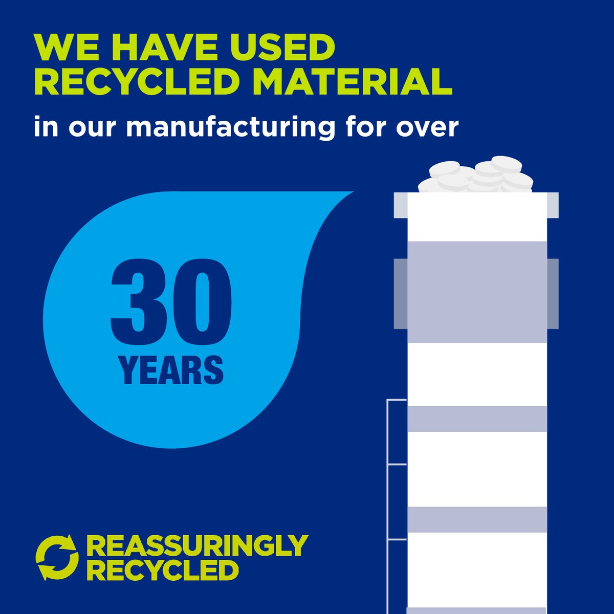 Today is #GlobalRecyclingDay - did you know we have been using recycled material in the manufacturing of our products for 30 years? We use recycled PVC-U windows to create some of our cable management systems!♻️ow.ly/WRLk50QJW7n #reassuringlyrecycled #mtjourneytonetzero