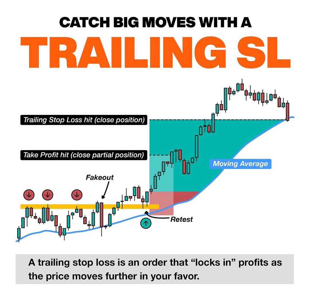Catch Big Moves With A Trailing Stop Loss📊

Learn & Practice📈
#stocks #trading #stockmarket