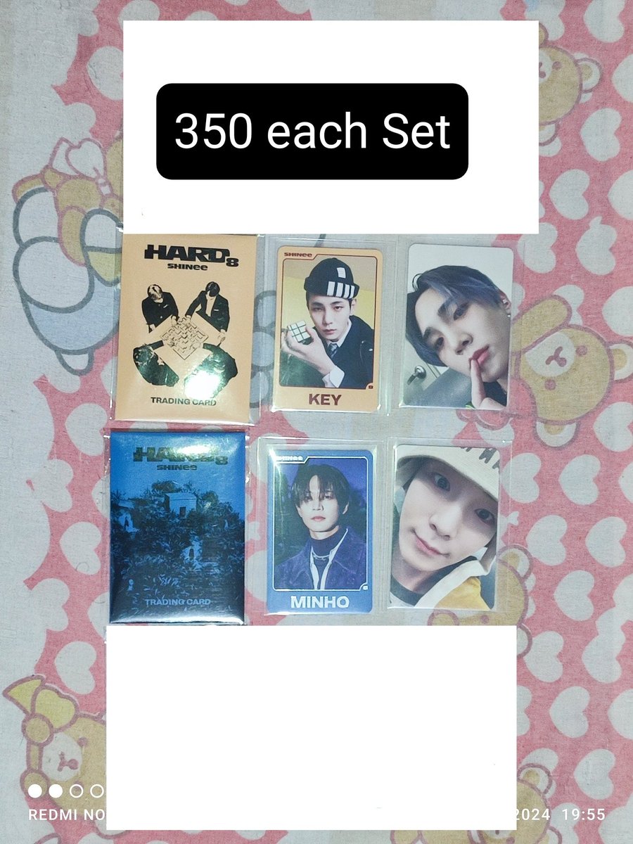 dubu_nicki's tweet photo. [ wts | lfb ]

🏷️ SHINee Photocards

— Onhand
— DNC if sensitive w/ marks
— Pls see photo for prices

‼️Strictly NO CANCELATION‼️

DOP: Payo or Flexi DOP (will require 50% NRDP w/in 24hrs; Rem. Bal.; March 30, 2024)

MOP: Gcash

MOD: Sdd/Ggx/Flash/J&amp;T/LBC/SCO (at ur own risk) https://t.co/EZ96iUxatd