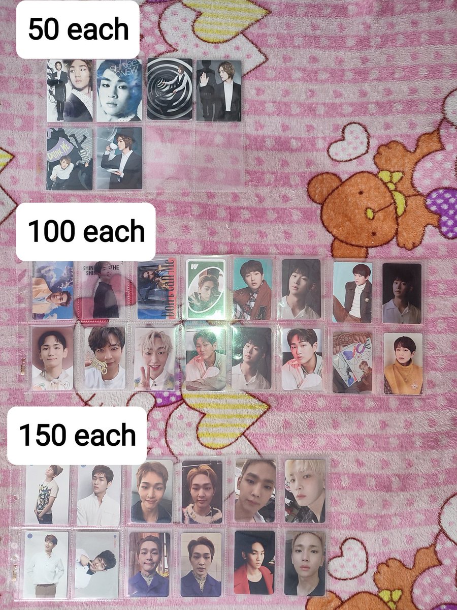 dubu_nicki's tweet photo. [ wts | lfb ]

🏷️ SHINee Photocards

— Onhand
— DNC if sensitive w/ marks
— Pls see photo for prices

‼️Strictly NO CANCELATION‼️

DOP: Payo or Flexi DOP (will require 50% NRDP w/in 24hrs; Rem. Bal.; March 30, 2024)

MOP: Gcash

MOD: Sdd/Ggx/Flash/J&amp;T/LBC/SCO (at ur own risk) https://t.co/EZ96iUxatd