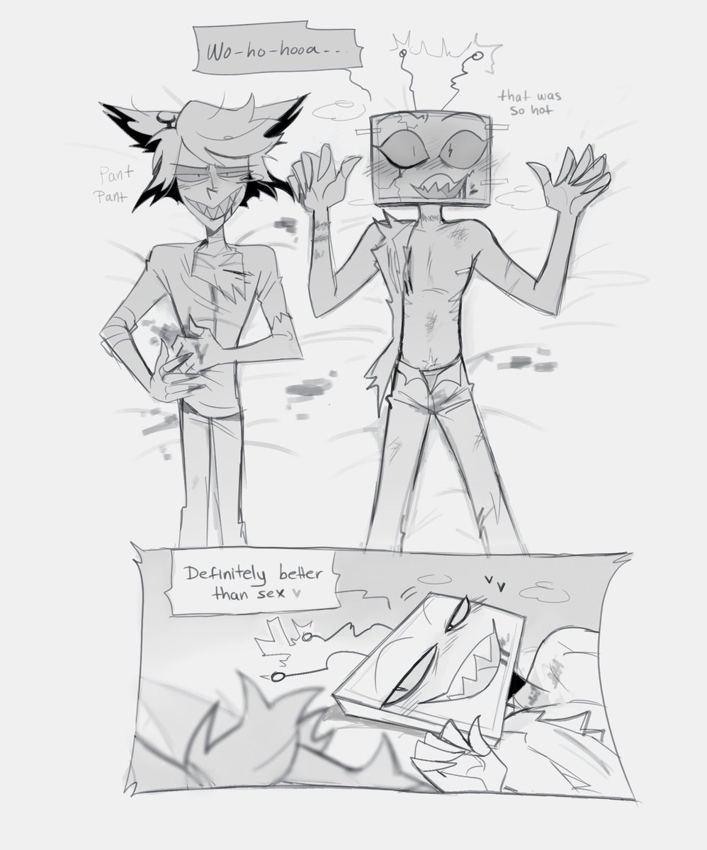 ratcuaxhe's tweet image. I wanted to draw this earlier but I couldn’t 😩 ANYWAY they fought ,… alot…