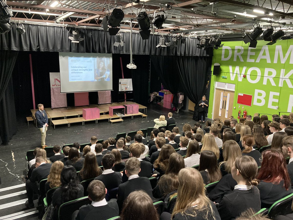 Following on from Festival of Culture last week, this week is Neurodiversity Celebration Week! Assemblies this week are focused on educating students further about neurodiversity. Dream BIG // Work Hard // Be Kind
