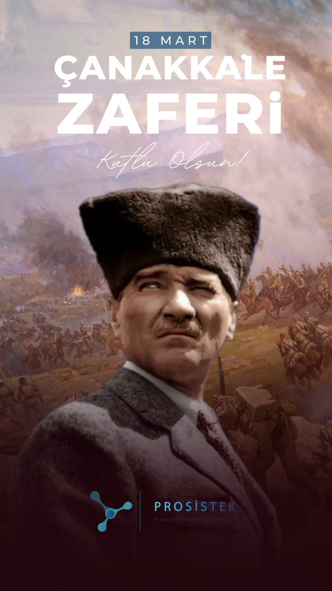Başta ulu önder Atatürk olmak üzere adı olmayan, daha çocuk yaşta olan, ailesini bırakan ve ne koşulda olursa olsun vatanı için mücadele edenlerden Allah razı olsun. 

18 Mart Çanakkale Zaferinin 109. yılı kutlu olsun !