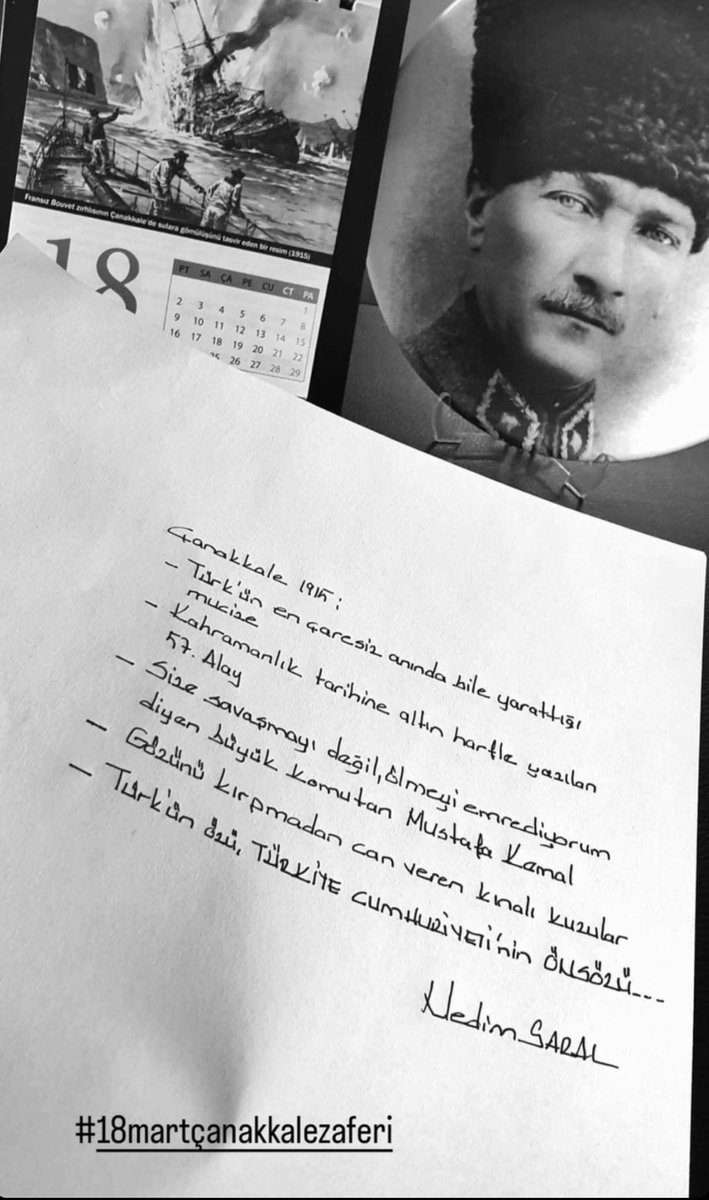 iyimserbir7's tweet photo. #18Mart1915 Çanakkale Zaferi 🙏 https://t.co/fXzfDh5Lhl