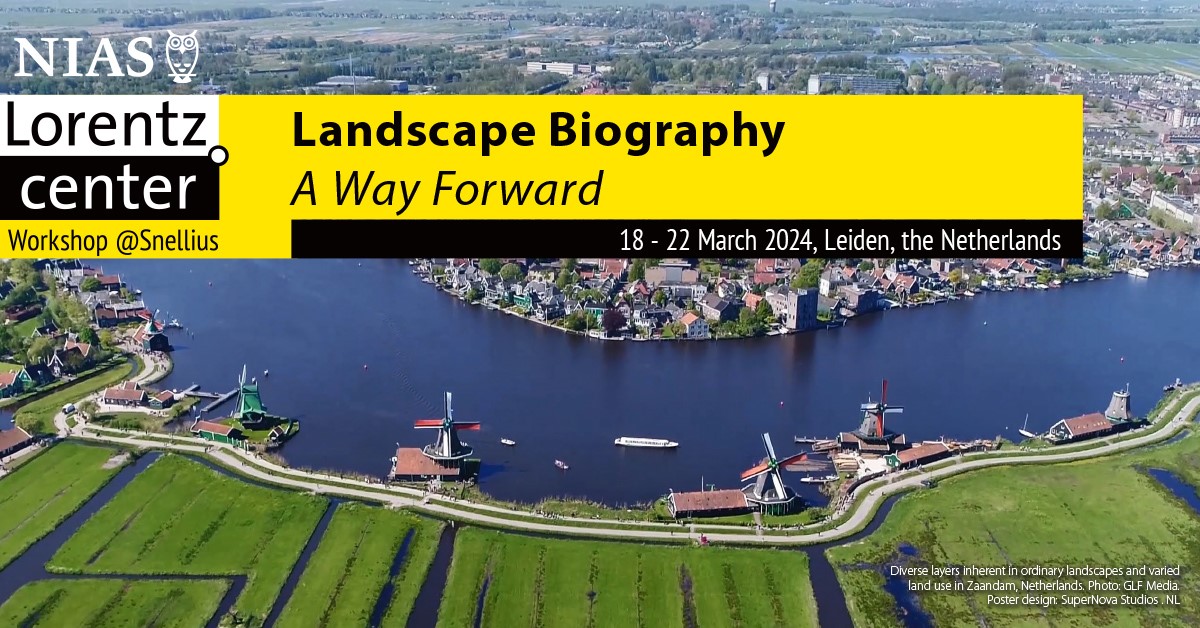 This workshop studies landscape’s or area’s layered stories and how they evolved over time in a constant interaction between people and the physical environment. bit.ly/48Zqet3 @NIAS_KNAW @LDEHeritage @StadhoudersK @Emstar73